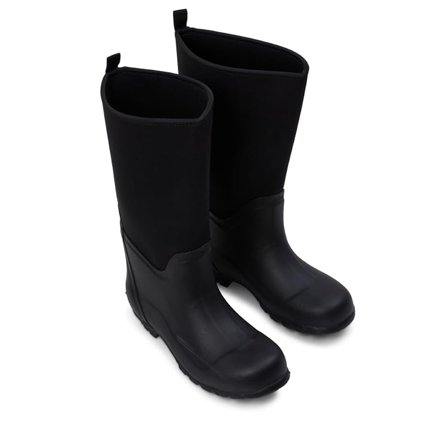 Amazon.com | Jileon Wide Fit Rain Boots for Men & Women - up